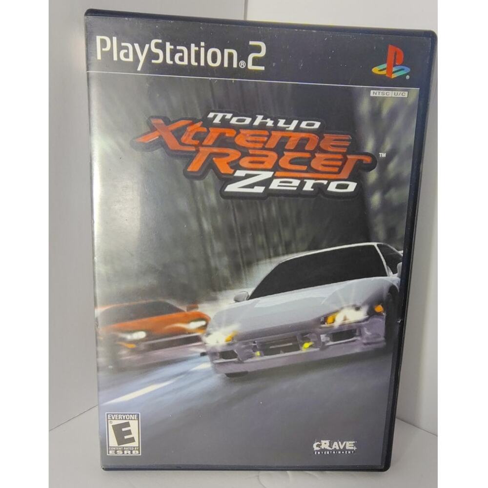 Sony Tokyo Xtreme Racer Zero Playstation 2 Video Game Cars With Insert PS2